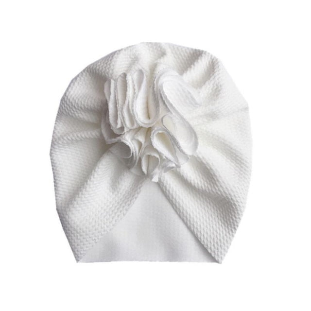 Flower Baby Hat Toddler Turban Infant Head wraps Kids Bonnet Newborn Toddler Beanie Cap for 0-18m-Dollar Bargains Online Shopping Australia