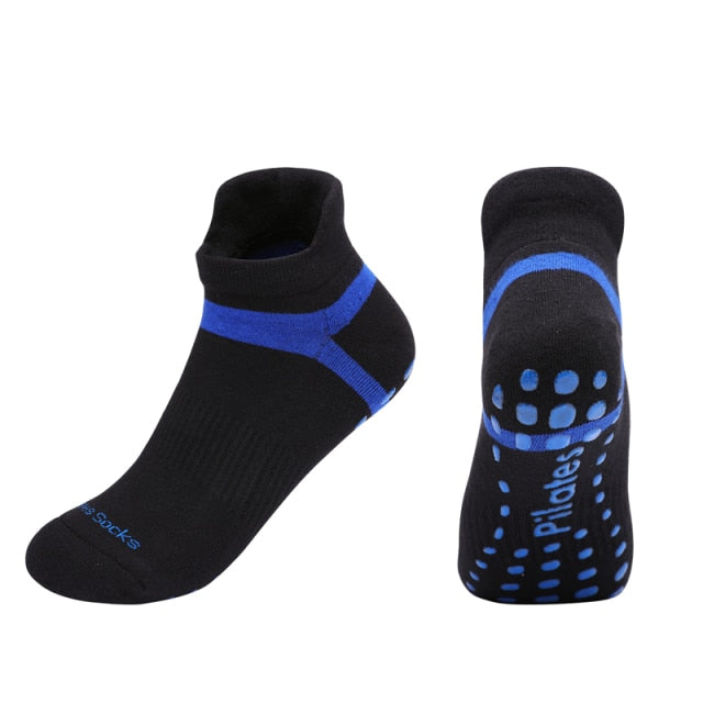 Anti-slip Yoga Socks Ladies Fitness Pilates Socks for Women Professional Dance Pilates Ballet Cotton Socks for Gym-Dollar Bargains Online Shopping Australia
