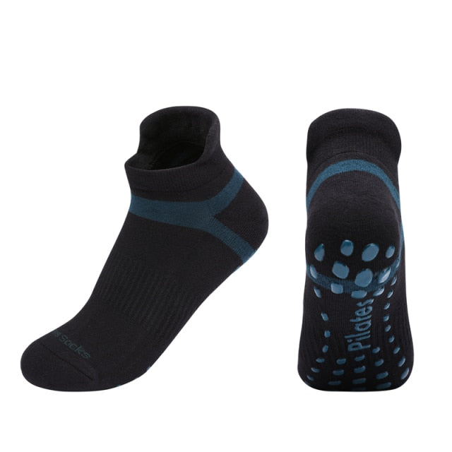 Anti-slip Yoga Socks Ladies Fitness Pilates Socks for Women Professional Dance Pilates Ballet Cotton Socks for Gym-Dollar Bargains Online Shopping Australia
