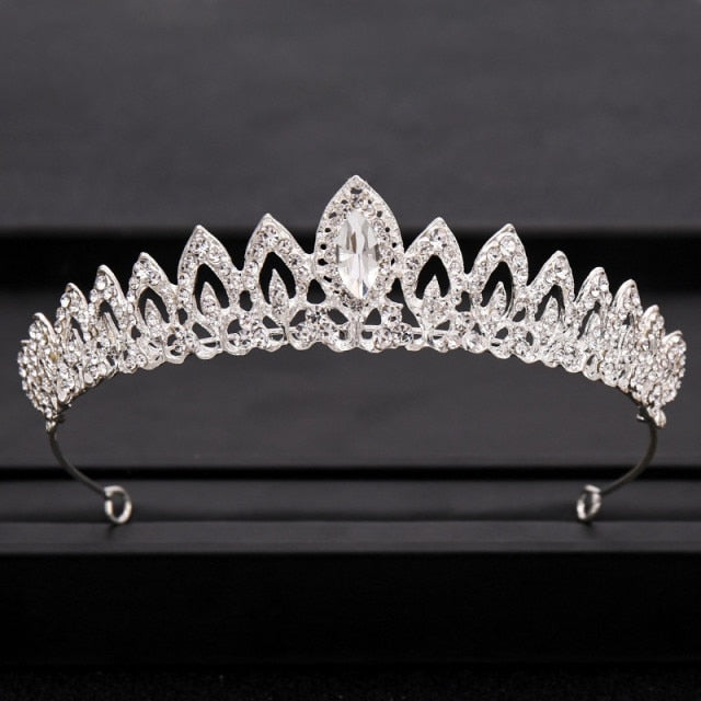 Wedding Crown Hair Jewelry Bridal Hair Accessories Women Baroque Crown Rhinestones Crystal Tiaras Bride QueenParty Crowns Gift-Dollar Bargains Online Shopping Australia