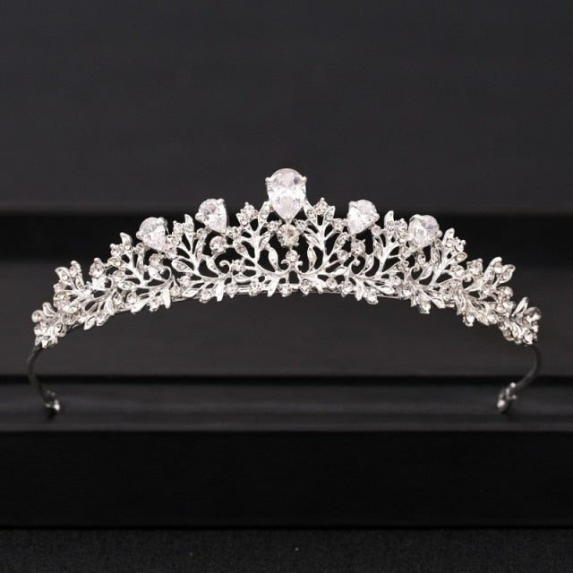 Wedding Crown Hair Jewelry Bridal Hair Accessories Women Baroque Crown Rhinestones Crystal Tiaras Bride QueenParty Crowns Gift-Dollar Bargains Online Shopping Australia