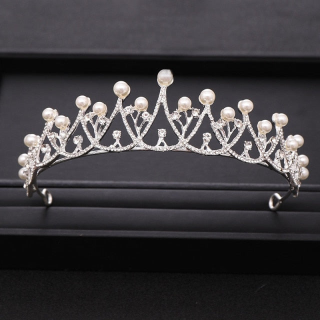 Wedding Crown Hair Jewelry Bridal Hair Accessories Women Baroque Crown Rhinestones Crystal Tiaras Bride QueenParty Crowns Gift-Dollar Bargains Online Shopping Australia