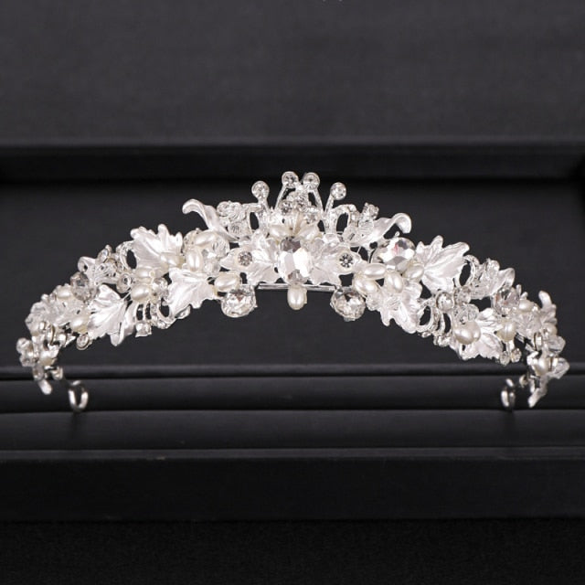 Wedding Crown Hair Jewelry Bridal Hair Accessories Women Baroque Crown Rhinestones Crystal Tiaras Bride QueenParty Crowns Gift-Dollar Bargains Online Shopping Australia