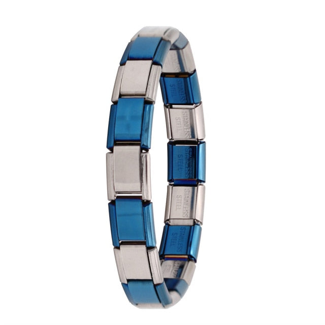 Jewelry 9mm Width Elastic Charm Bracelet Fashion Stainless Steel Bangle-Dollar Bargains Online Shopping Australia