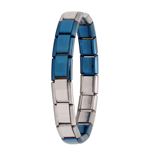 Jewelry 9mm Width Elastic Charm Bracelet Fashion Stainless Steel Bangle-Dollar Bargains Online Shopping Australia