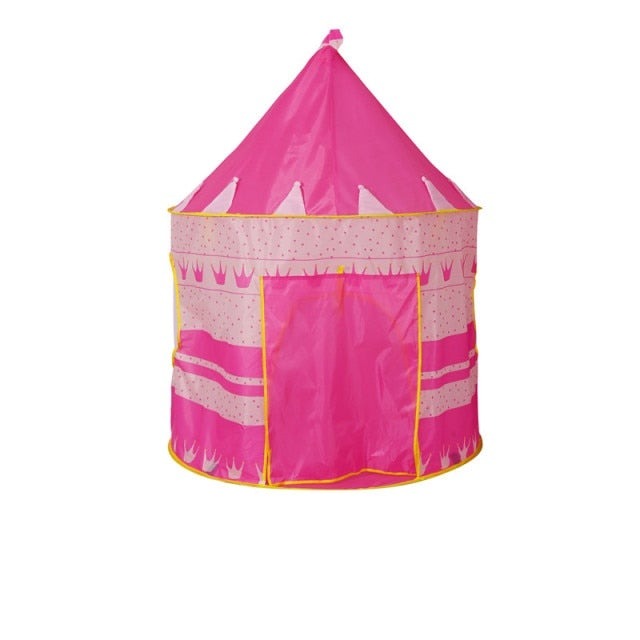 1.3M Portable Tent Wigwam Folding Kids Tents Tipi Baby Play House Large Girls Pink Princess Castle Child Room Decor-Dollar Bargains Online Shopping Australia
