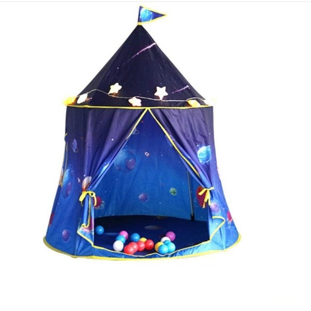 1.3M Portable Tent Wigwam Folding Kids Tents Tipi Baby Play House Large Girls Pink Princess Castle Child Room Decor-Dollar Bargains Online Shopping Australia