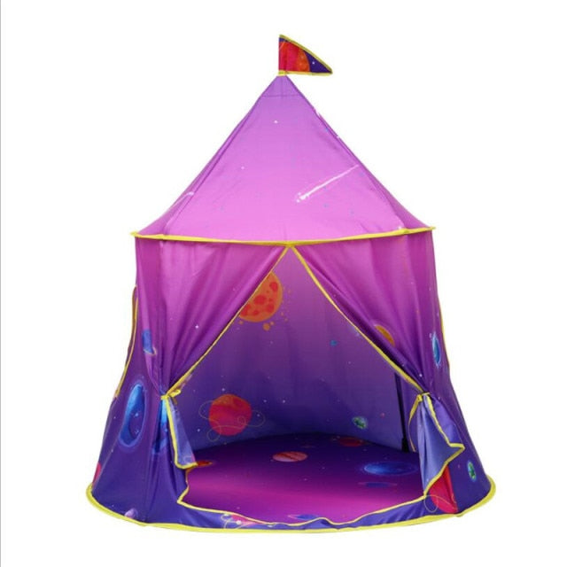 1.3M Portable Tent Wigwam Folding Kids Tents Tipi Baby Play House Large Girls Pink Princess Castle Child Room Decor-Dollar Bargains Online Shopping Australia