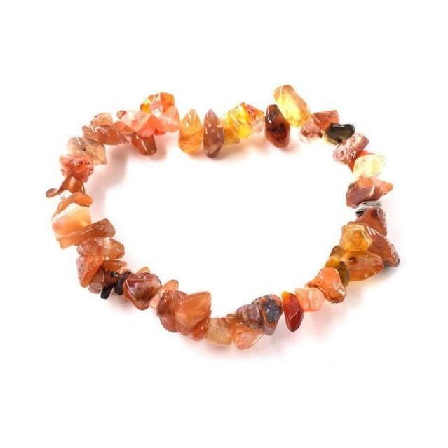 35Color Natural Gem Stone Bracelet Irregular Crystal Stretch Chip beads Nuggets Bracelets Bangles Quartz Wristband For Women-Dollar Bargains Online Shopping Australia