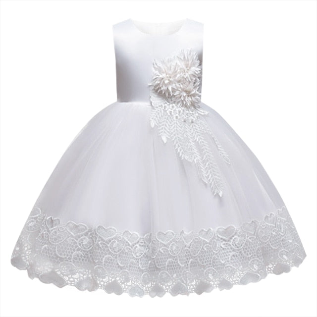 Kids Tutu Birthday Princess Party Dress for Girls Infant Lace Children Bridesmaid Elegant Dress for Girl baby Girls Clothes-Dollar Bargains Online Shopping Australia