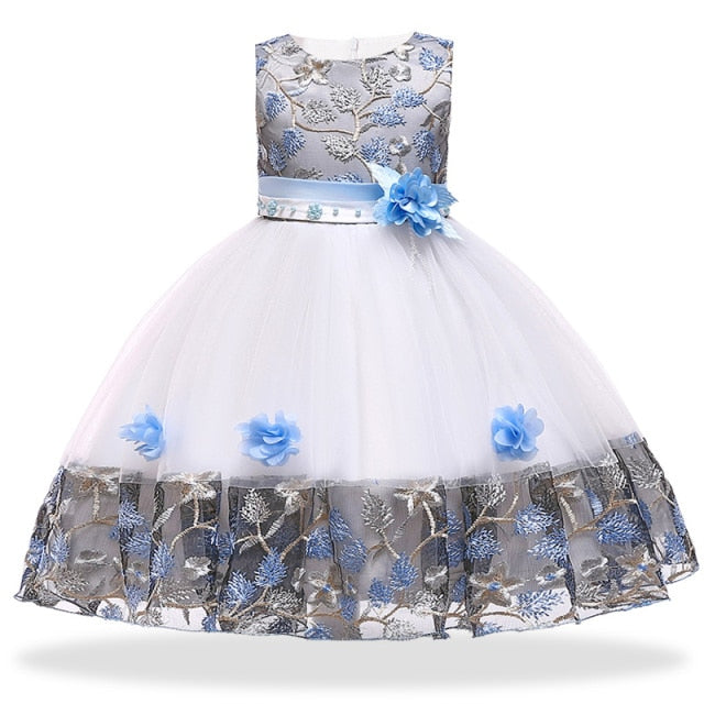 Flower Girls Wedding Dress Kids Prom Dresses For Girls Elegant Baby Clothes Christmas Princess Party Vestidos-Dollar Bargains Online Shopping Australia