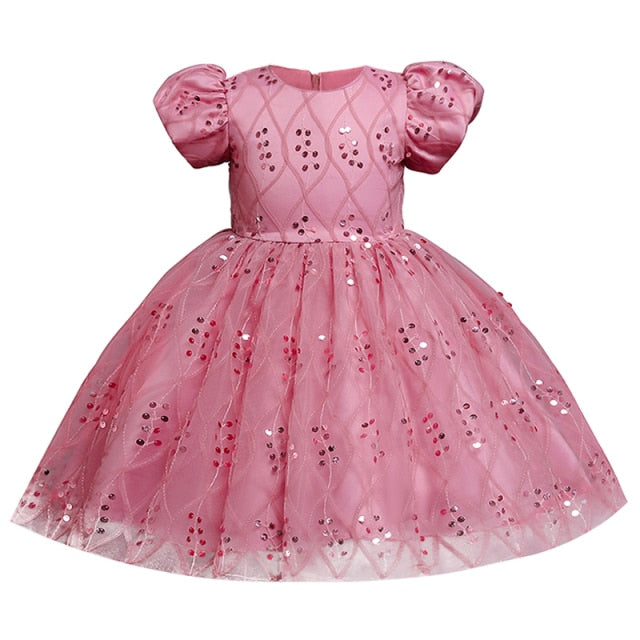 Kids Tutu Birthday Princess Party Dress for Girls Infant Lace Children Bridesmaid Elegant Dress for Girl baby Girls Clothes-Dollar Bargains Online Shopping Australia