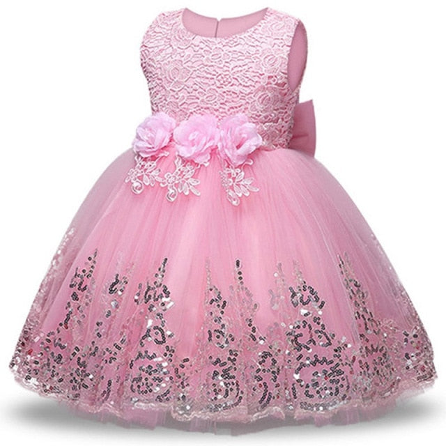 Elegant Princess Dress Infant Christmas Costume Baby Kids Dresses For Girl Baby Wedding Party Vestidos-Dollar Bargains Online Shopping Australia