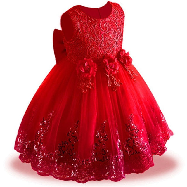 Elegant Princess Dress Infant Christmas Costume Baby Kids Dresses For Girl Baby Wedding Party Vestidos-Dollar Bargains Online Shopping Australia