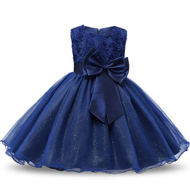 Princess Dress Flower Girl Dress Tutu Wedding Birthday Party Kids Dresses For Girls Christmas Costume Toddler Child Prom Designs-Dollar Bargains Online Shopping Australia