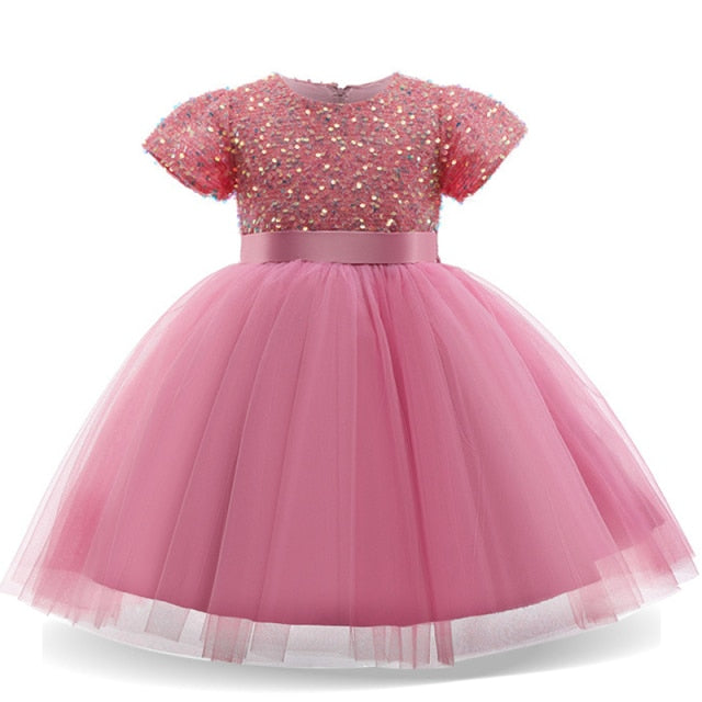 Elegant Princess Dress Infant Christmas Costume Baby Kids Dresses For Girl Baby Wedding Party Vestidos-Dollar Bargains Online Shopping Australia