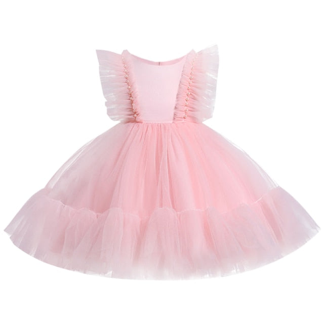 Kids Tutu Birthday Princess Party Dress for Girls Infant Lace Children Bridesmaid Elegant Dress for Girl baby Girls Clothes-Dollar Bargains Online Shopping Australia