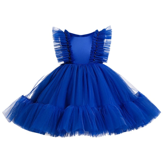 Kids Tutu Birthday Princess Party Dress for Girls Infant Lace Children Bridesmaid Elegant Dress for Girl baby Girls Clothes-Dollar Bargains Online Shopping Australia