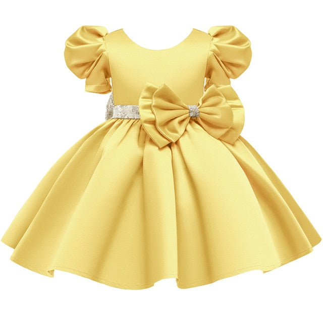 Newborn Dresses For Kids Christmas Birthday Evening Party Girls Kids Clothing Dress+Headband-Dollar Bargains Online Shopping Australia