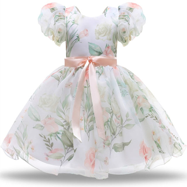 Girls Dress Elegant New Year Princess Children Party Dress Wedding Gown Kids Dresses for Girls Birthday Party Dress Vestido Wear-Dollar Bargains Online Shopping Australia