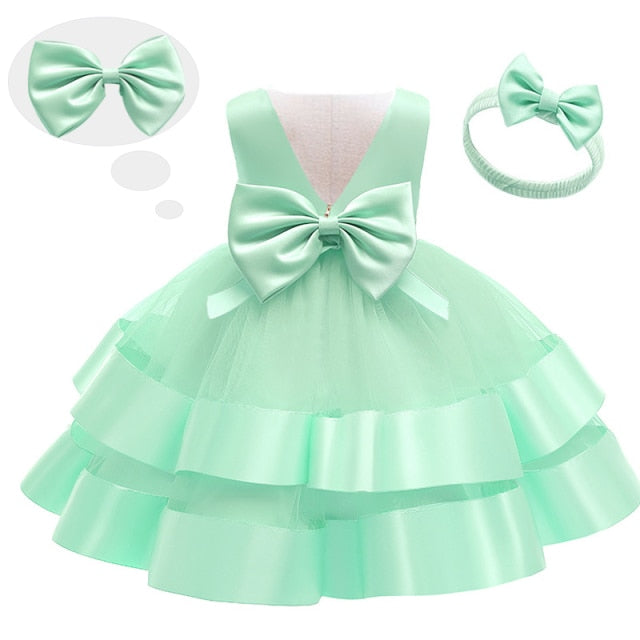 New Year Costume For Kids Baby Ball Gown Birthday Party Wedding Clothes Tutu Princess Dresses For Girls Children Vestido 0-5 Age-Dollar Bargains Online Shopping Australia