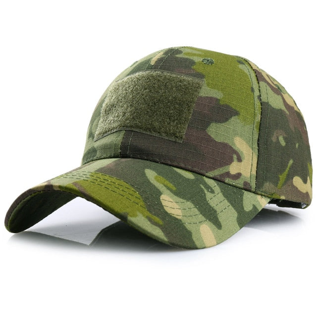Outdoor Multicam Camouflage Adjustable Cap Mesh Tactical Military Army Airsoft Fishing Hunting Hiking Basketball Snapback Hat-Dollar Bargains Online Shopping Australia