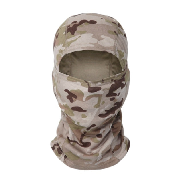 Tactical Camouflage Balaclava Full Face Mask Wargame Army Hunting Cycling Sports Helmet Liner Military Multicam CP-Dollar Bargains Online Shopping Australia