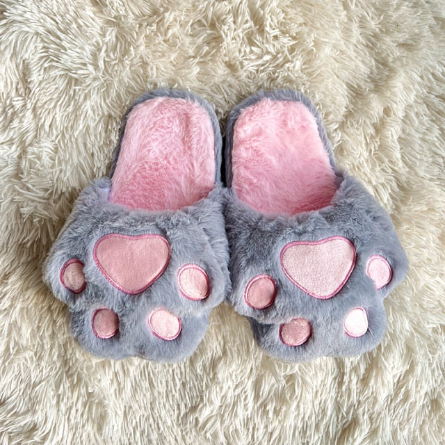 Cute Cartoon Alpaca House Women Fur Slippers Winter Warm Plush Parent-Child Floor Slides Indoor Bedroom Girls Fluffy Slippes-Dollar Bargains Online Shopping Australia