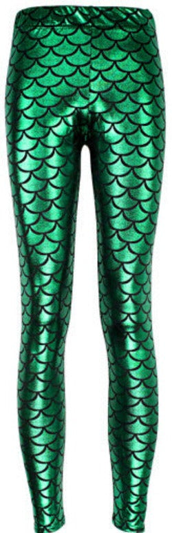 Summer style women's Scale leggings 10 color S-XL size Simulation mermaid pants Digital print colorful leggings-Dollar Bargains Online Shopping Australia