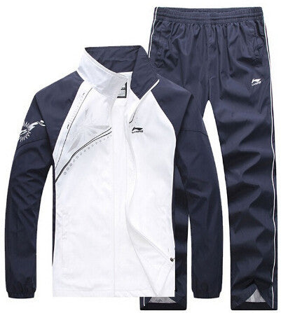 brand tracksuits men's patchwork sportswear jackets+pants mens hoodies and sweatshirts outwear suits man plus 5XL sets-Dollar Bargains Online Shopping Australia