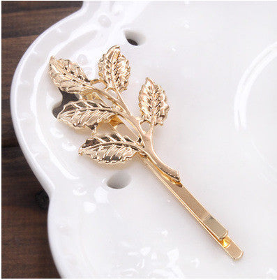 Vintage Gold/ Silver Color Metal Triangle Hairpin Girls' Hair Clips Women Fashion Hair Accessories-Dollar Bargains Online Shopping Australia