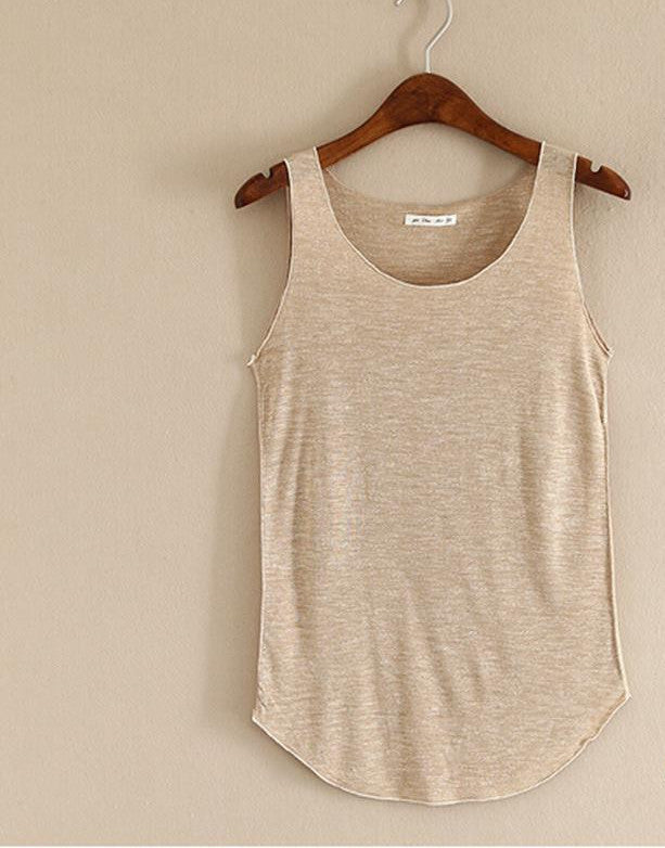 Fitness Tank Top T Shirt Plus Size Loose Model Women T-shirt Cotton O-neck Slim Tops Fashion Woman Clothes-Dollar Bargains Online Shopping Australia