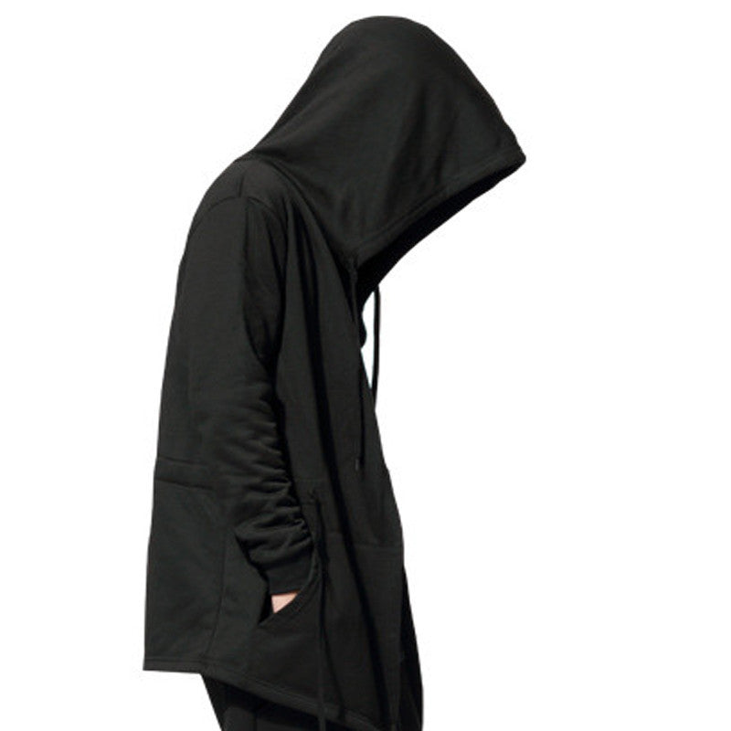 Arrival Jamickiki Brand Black Men's Cloak Hooded Male Streetwear Sweatshirts Hip Hop Spring Full Sleeves Clothing-Dollar Bargains Online Shopping Australia