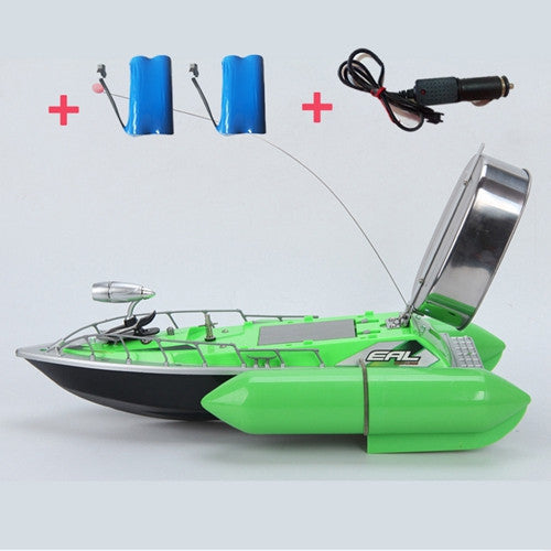 Mini RC Fishing Adventure Lure Bait Boat T10-B Mini rc Fishing Bait Boat RC  Wireless Fishing Lure Bait Boat, Fishing Bait Boat, -8521 (Nero)