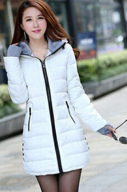 wadded jacket female women's winter jacket down cotton jacket slim parkas ladies coat plus size XS-XXL-Dollar Bargains Online Shopping Australia