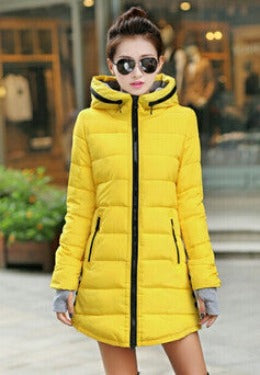 wadded jacket female women's winter jacket down cotton jacket slim parkas ladies coat plus size XS-XXL-Dollar Bargains Online Shopping Australia