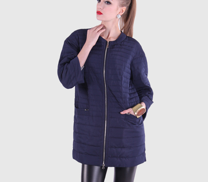 Spring Jacket Women Ultra Light Down Medium-long Plus Size Jacket Female With Large 12-262-Dollar Bargains Online Shopping Australia