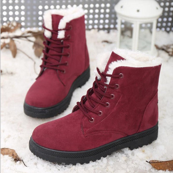 Women men boots Botas arrival winter boots warm snow boots fashion platform ankle boots unisex shoes-Dollar Bargains Online Shopping Australia