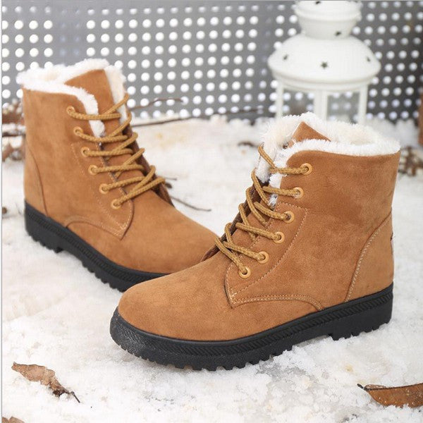 Women men boots Botas arrival winter boots warm snow boots fashion platform ankle boots unisex shoes-Dollar Bargains Online Shopping Australia