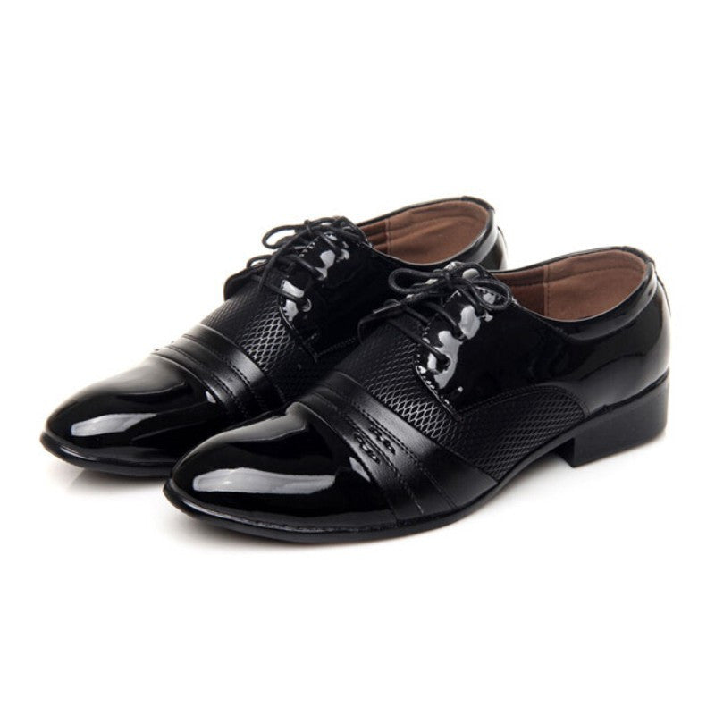 Classical Men Dress Flat Shoes Luxury Men's Business Oxfords Casual Shoe Black / Brown Leather Derby Shoes-Dollar Bargains Online Shopping Australia