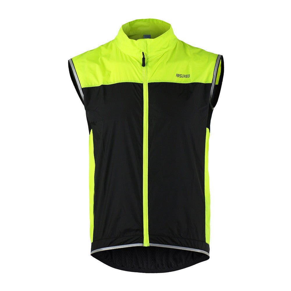 Men Ultrathin Lightweight Bicycle Vest Windcoat Breathable Bike Sleeveless Vest Cycling Sportswear-Dollar Bargains Online Shopping Australia