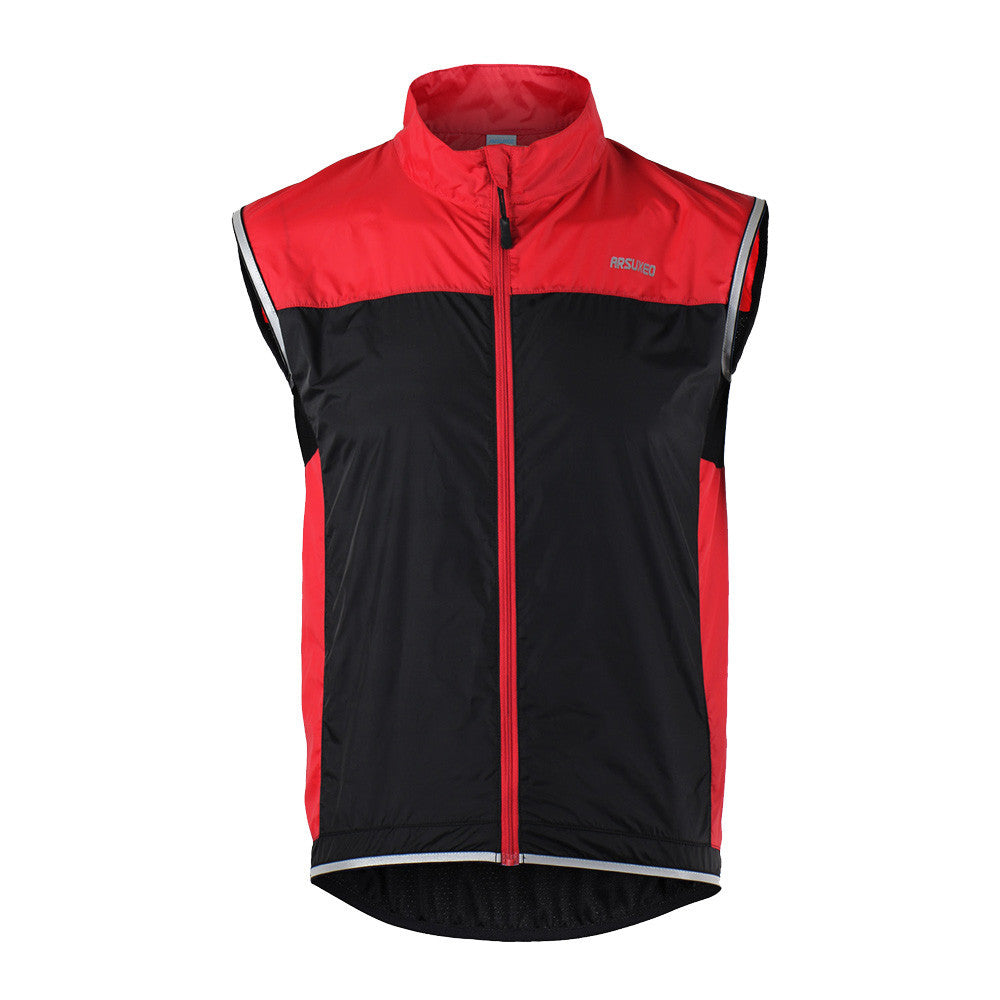 Men Ultrathin Lightweight Bicycle Vest Windcoat Breathable Bike Sleeveless Vest Cycling Sportswear-Dollar Bargains Online Shopping Australia