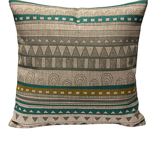 Vintage Geometric Flower Cotton Linen Throw Pillow Case Cushion Cover Home A6UL-Dollar Bargains Online Shopping Australia