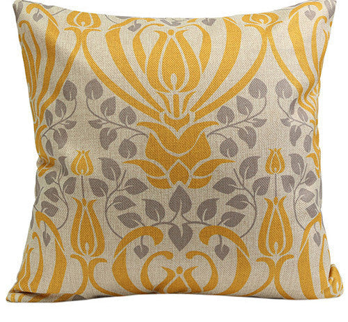 Vintage Geometric Flower Cotton Linen Throw Pillow Case Cushion Cover Home A6UL-Dollar Bargains Online Shopping Australia