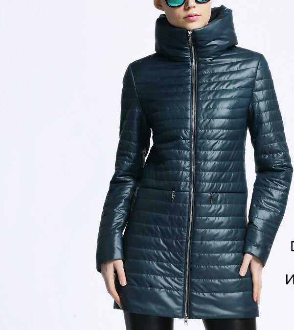 Women Thin Cotton-padded jacket coat spring autumn High Quality Quilting Parka leisure European Style outwear-Dollar Bargains Online Shopping Australia