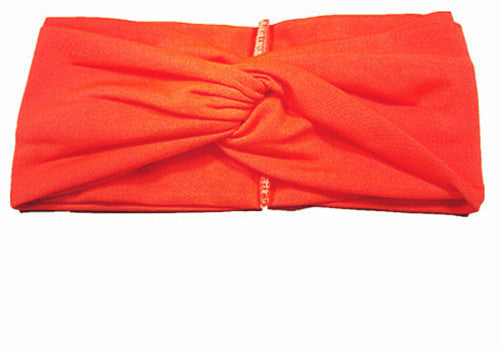 Twist Elasticity Turban Headbands for Women Sport Head band Yoga Headband Headwear Hairbands Bows Girls Hair Accessories A0406-Dollar Bargains Online Shopping Australia