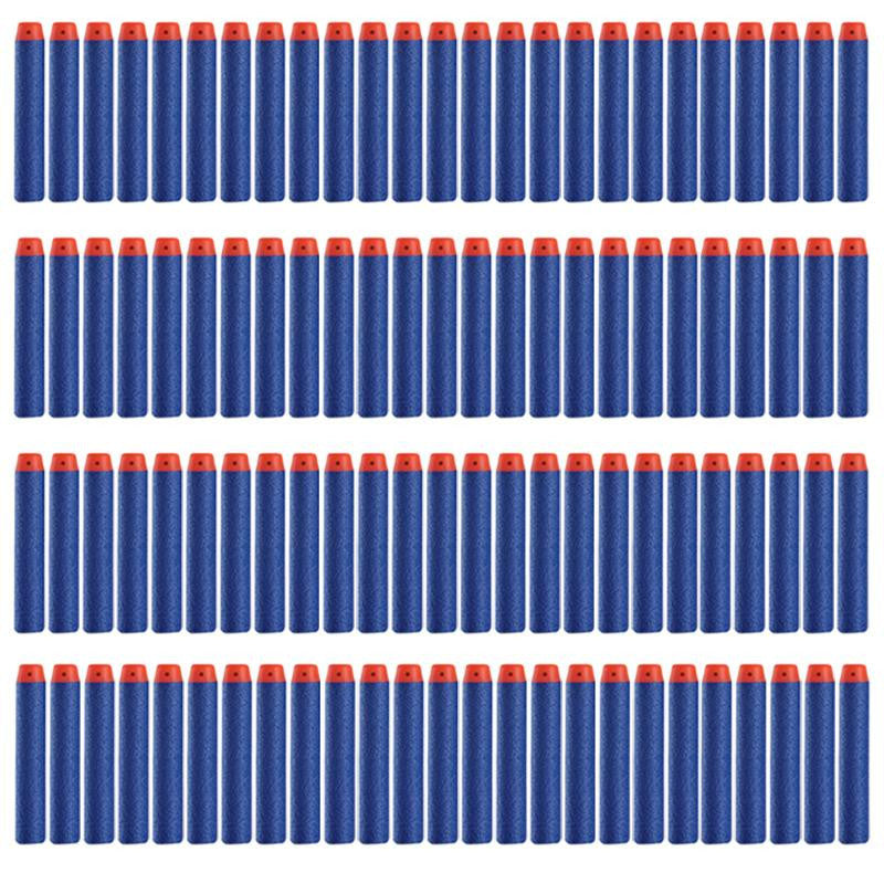 Soft Head 100pcs 7.2cm Refill Darts for Nerf N-strike Elite Series Blasters Kid Toy Gun-Dollar Bargains Online Shopping Australia