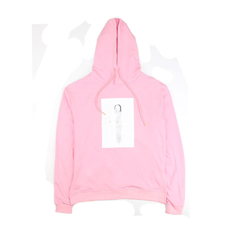 hot mens hip hop pink hoodies sweat suit tracksuit men with the hole hoodies men fashion set winter male streetwear-Dollar Bargains Online Shopping Australia