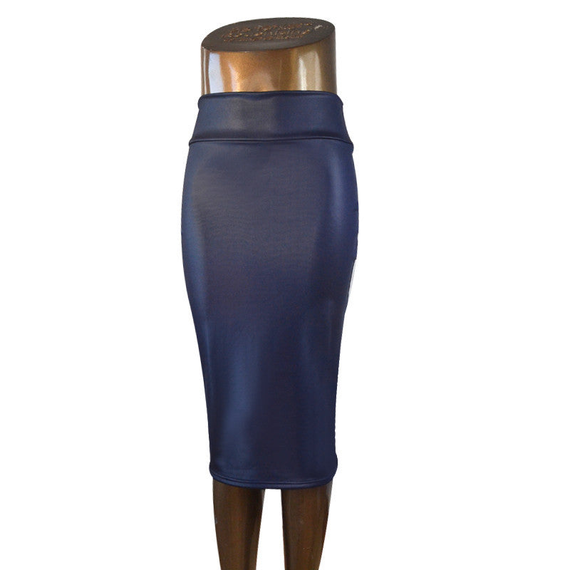 plus size high-waist faux leather pencil skirt black skirt 9 colors S/M/L/XL-Dollar Bargains Online Shopping Australia