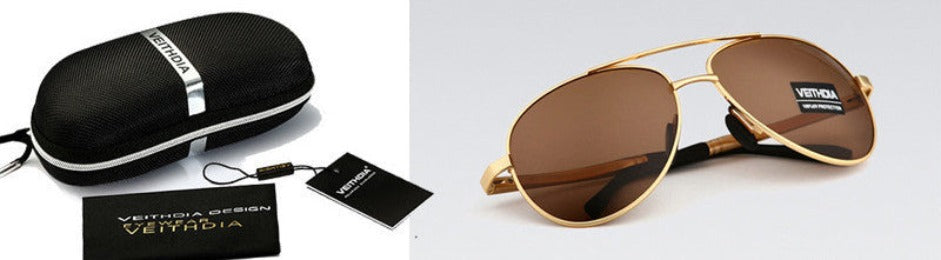 Brand Design Sunglasses Men Polarized UV400 Eyes Protect Sports Coating Sun Glasses Google Pilot 1306-Dollar Bargains Online Shopping Australia